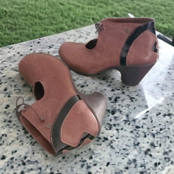 SERGIO TOMANI SUNDANCE Earthy Lace Up Ankle Booties 40 9 Boots Artsy COLUMBIA - Picture 8 of 16